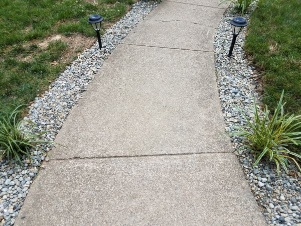 Cement Path Construction in San Angelo