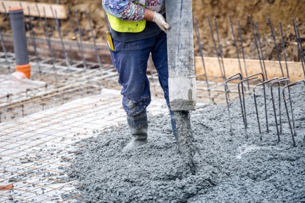 Cabin Foundation Pouring in San Angelo