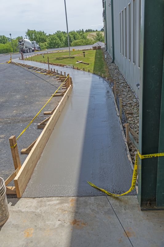 Sidewalk Construction detail